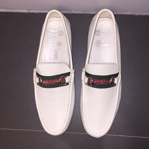 Gucci Men’s Driver With Horsebit And Web Detail